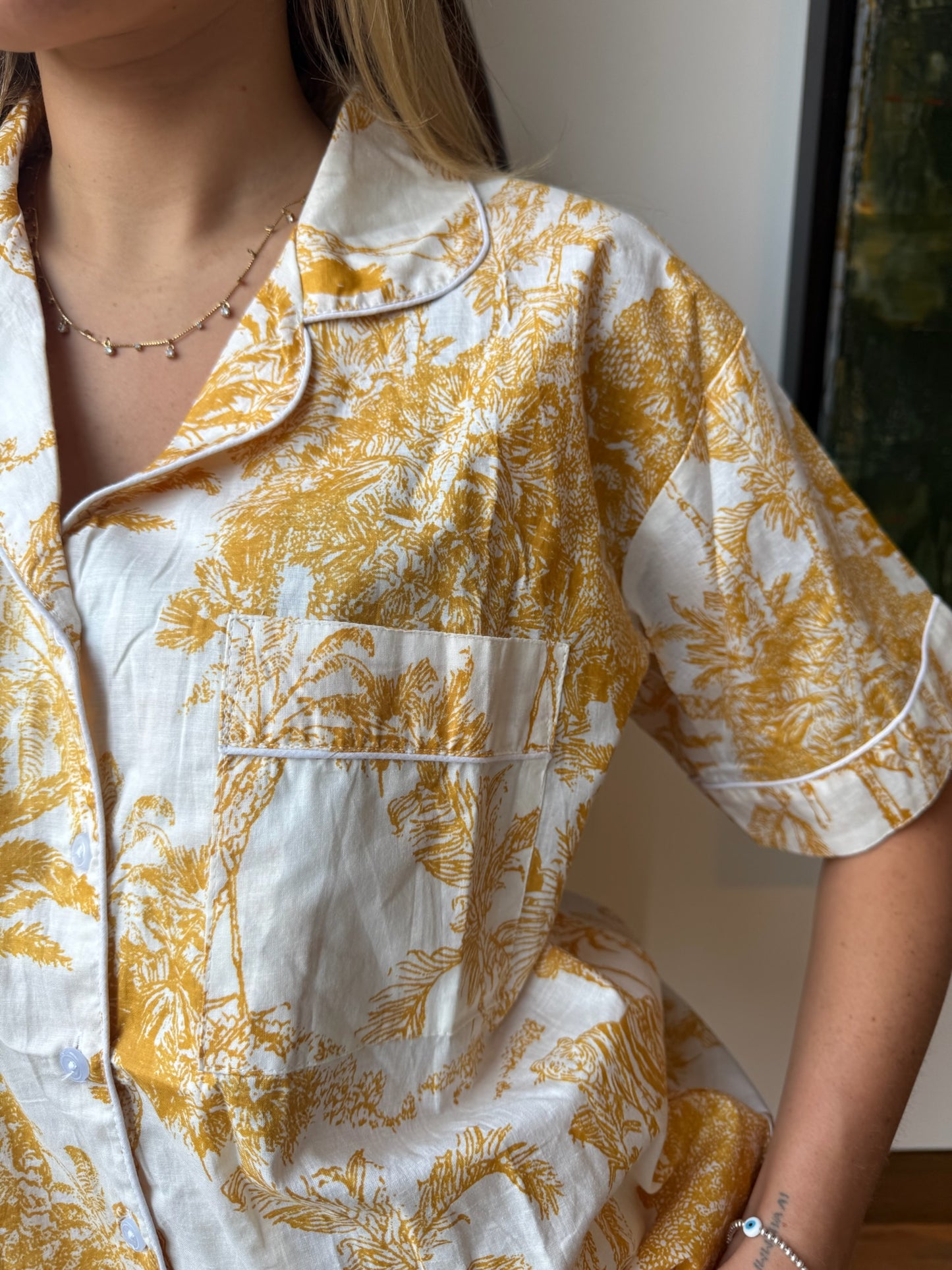 Porcelain Garden | Yellow: Long PJs