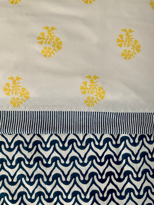 Wave Print Duvet Cover Set