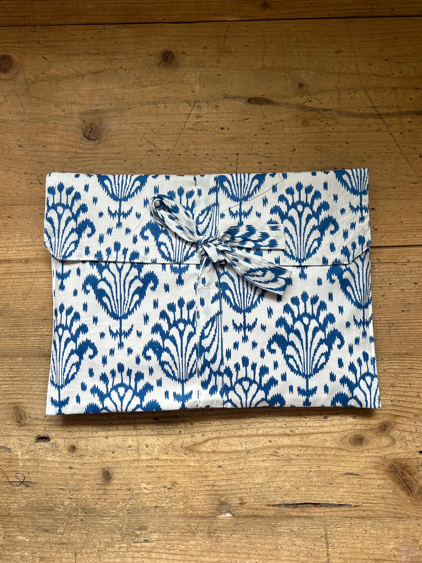 Blue Ikat