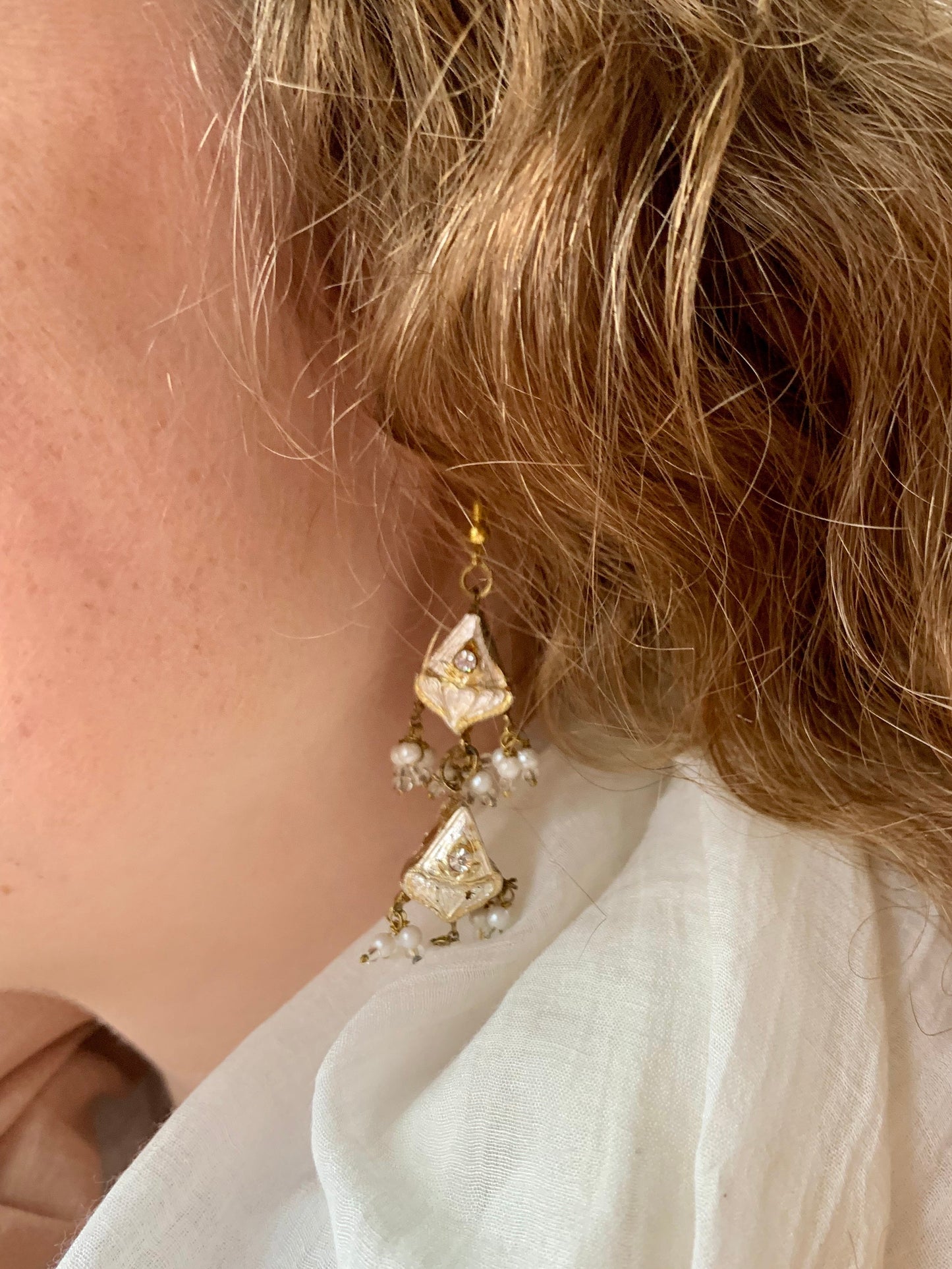Artisan-Made Indian Lac Earrings - Imli.lifestyle