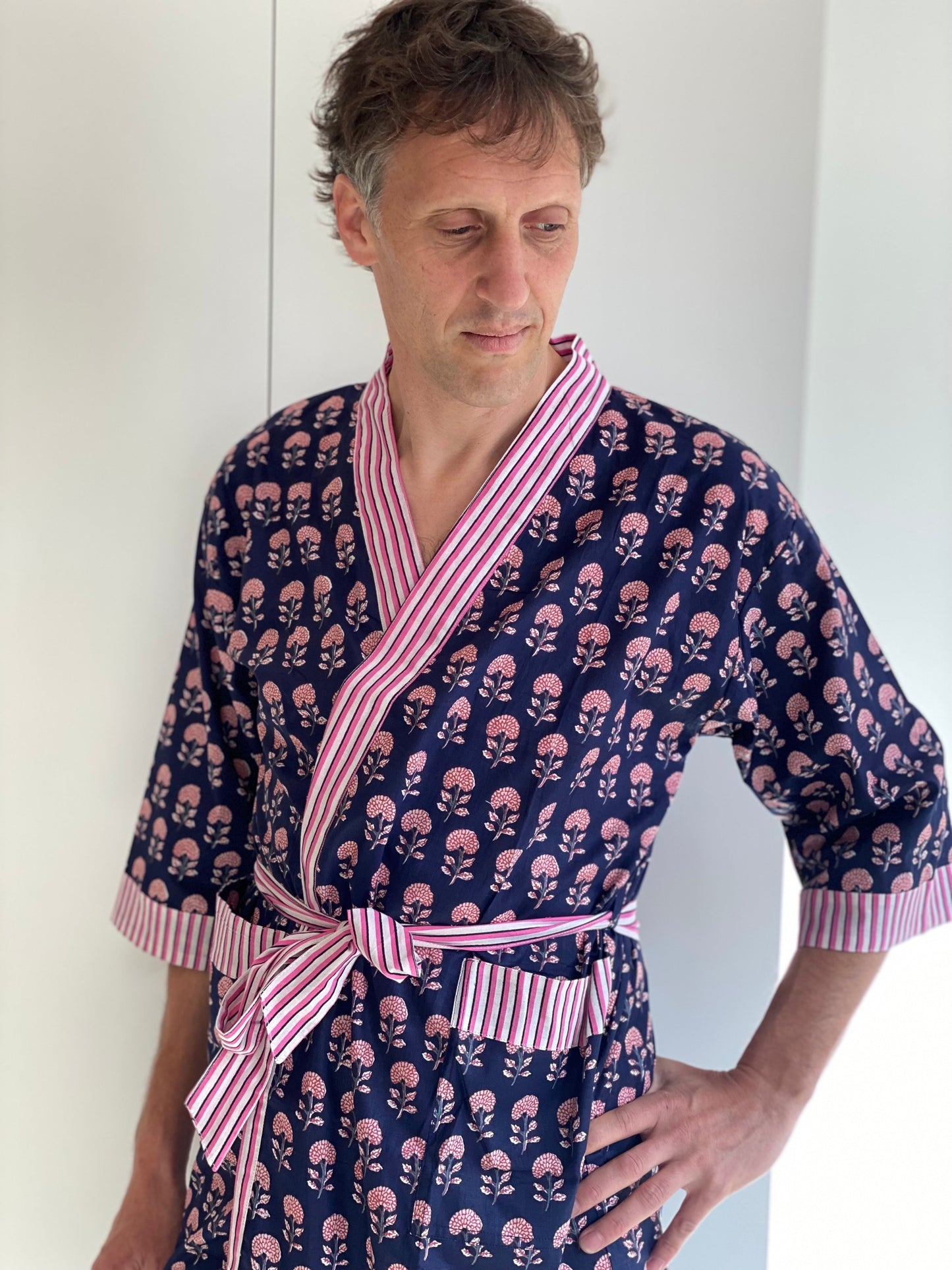 Midnight Garden | Navy - Imli.lifestyle
