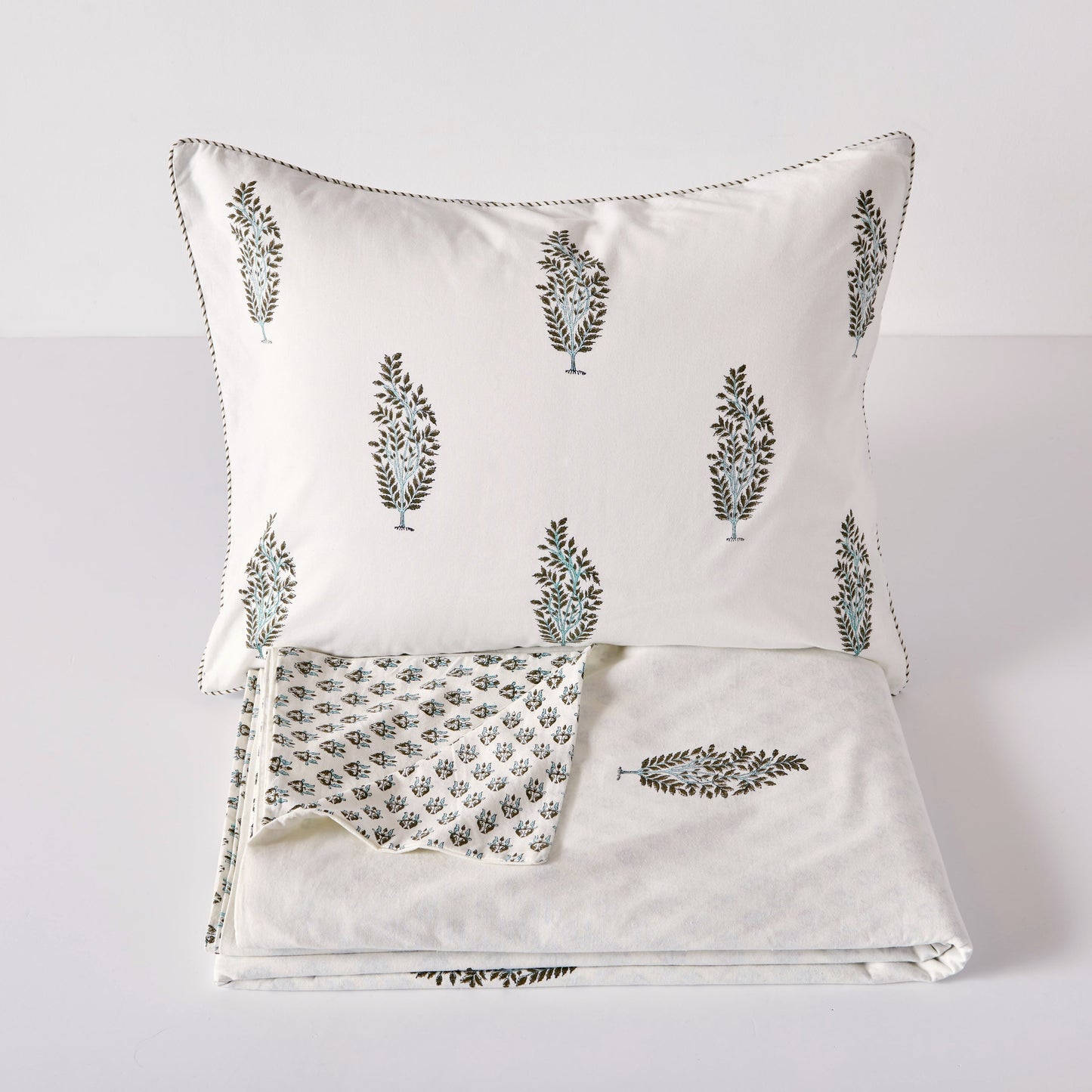 Olive Print Duvet Cover Set - 50% Off - Imli.lifestyle