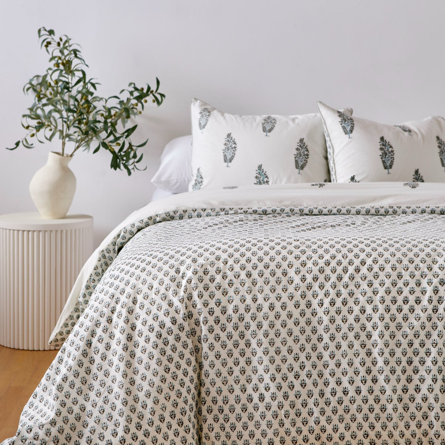 Olive Print Duvet Cover Set - 50% Off - Imli.lifestyle