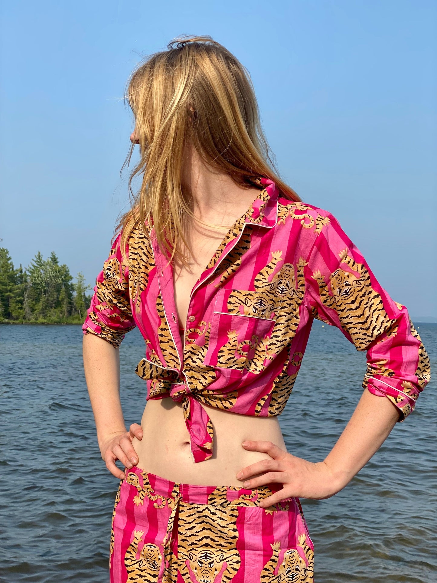 Tiger Tail Pink | Classic PJ - Imli.lifestyle