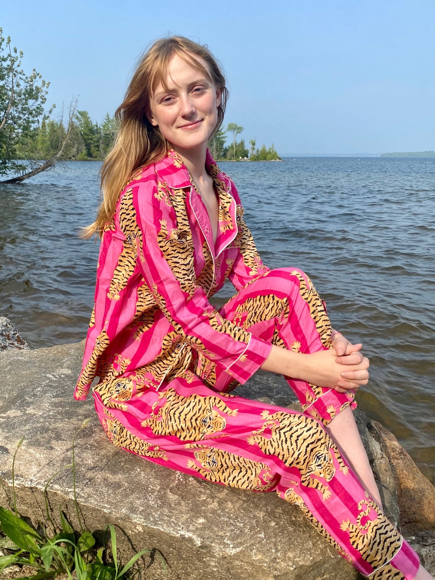 Tiger Tail Pink | Classic PJ - Imli.lifestyle
