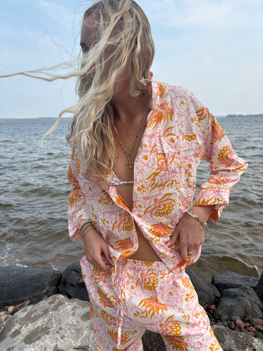 Fire Flower | Long PJs