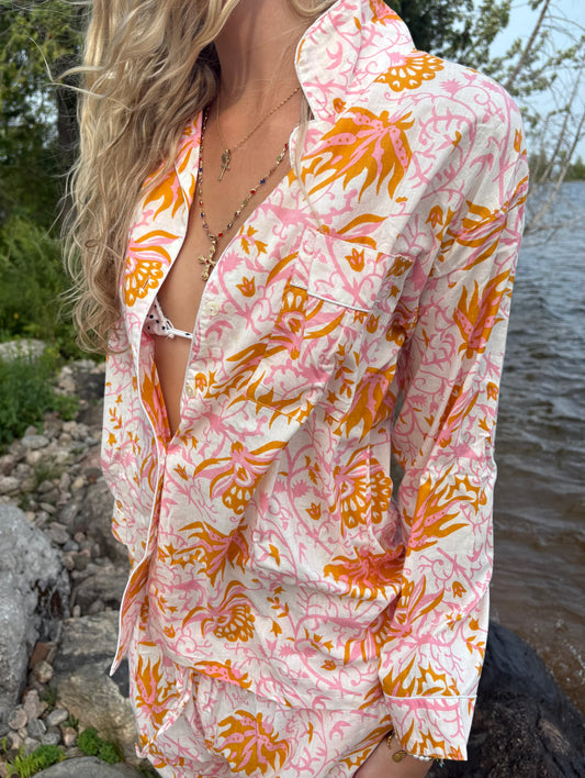 Fire Flower | Long PJs