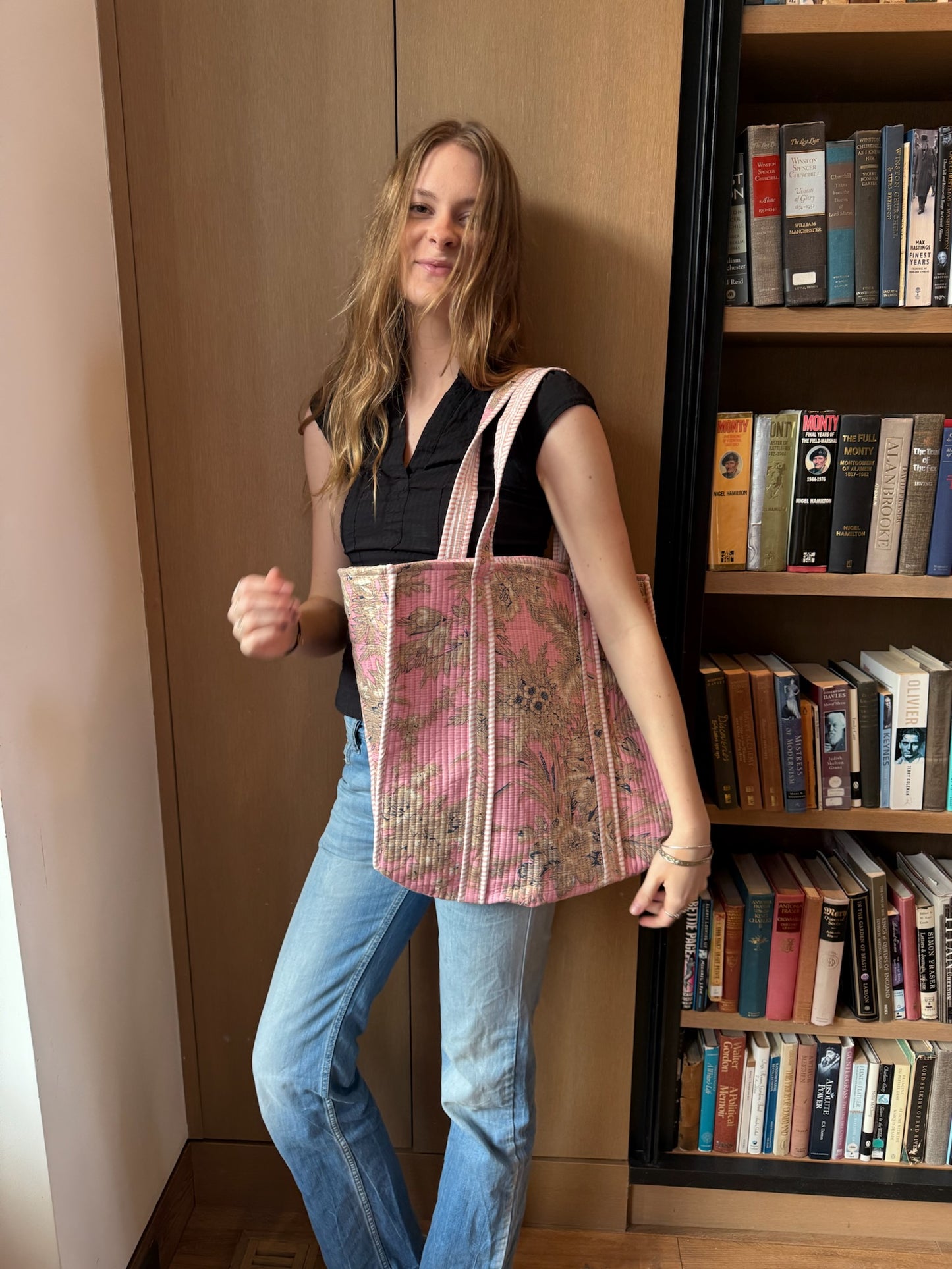 Jungle Light Pink Tote
