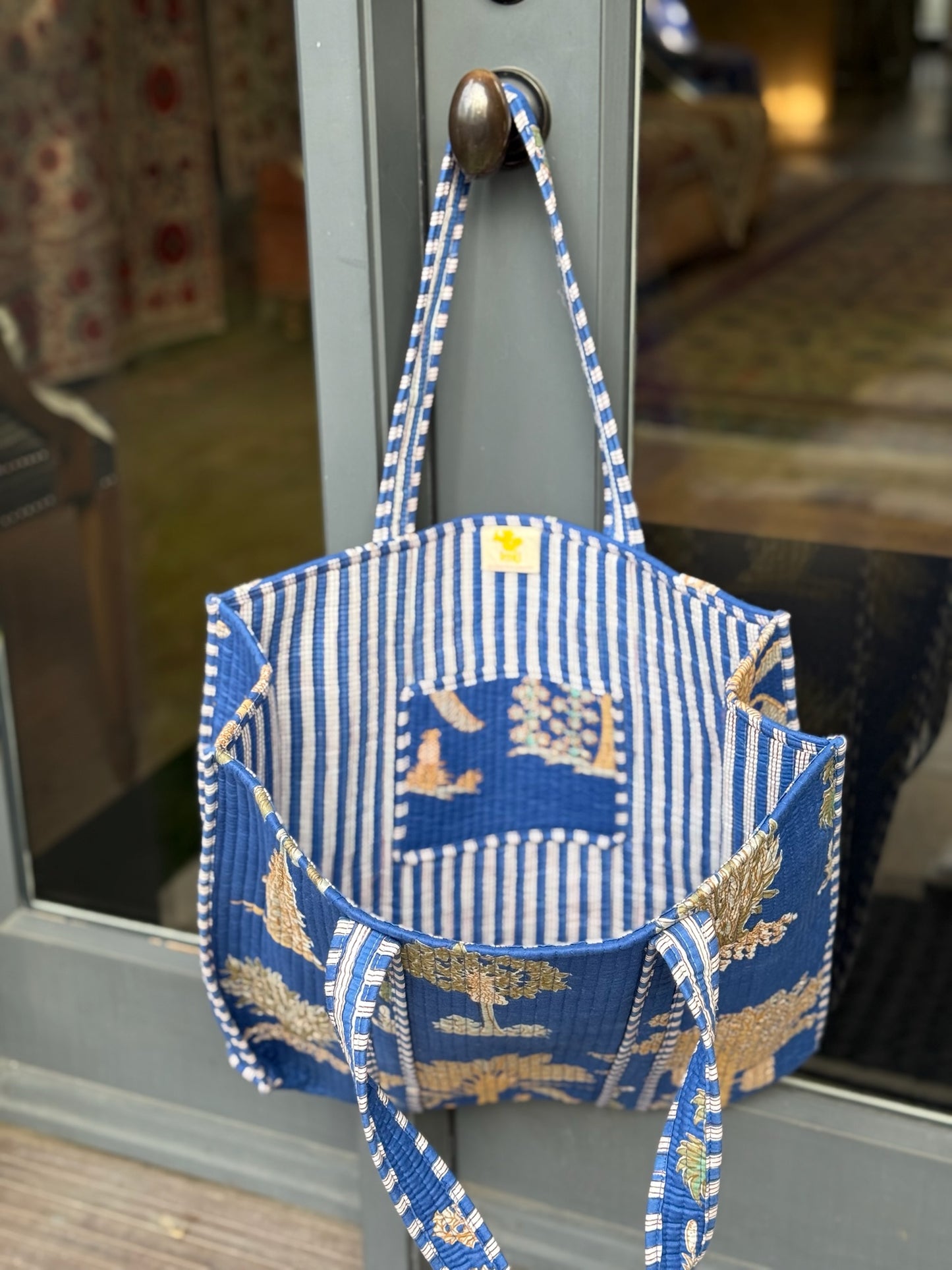 Party In Blue Tote