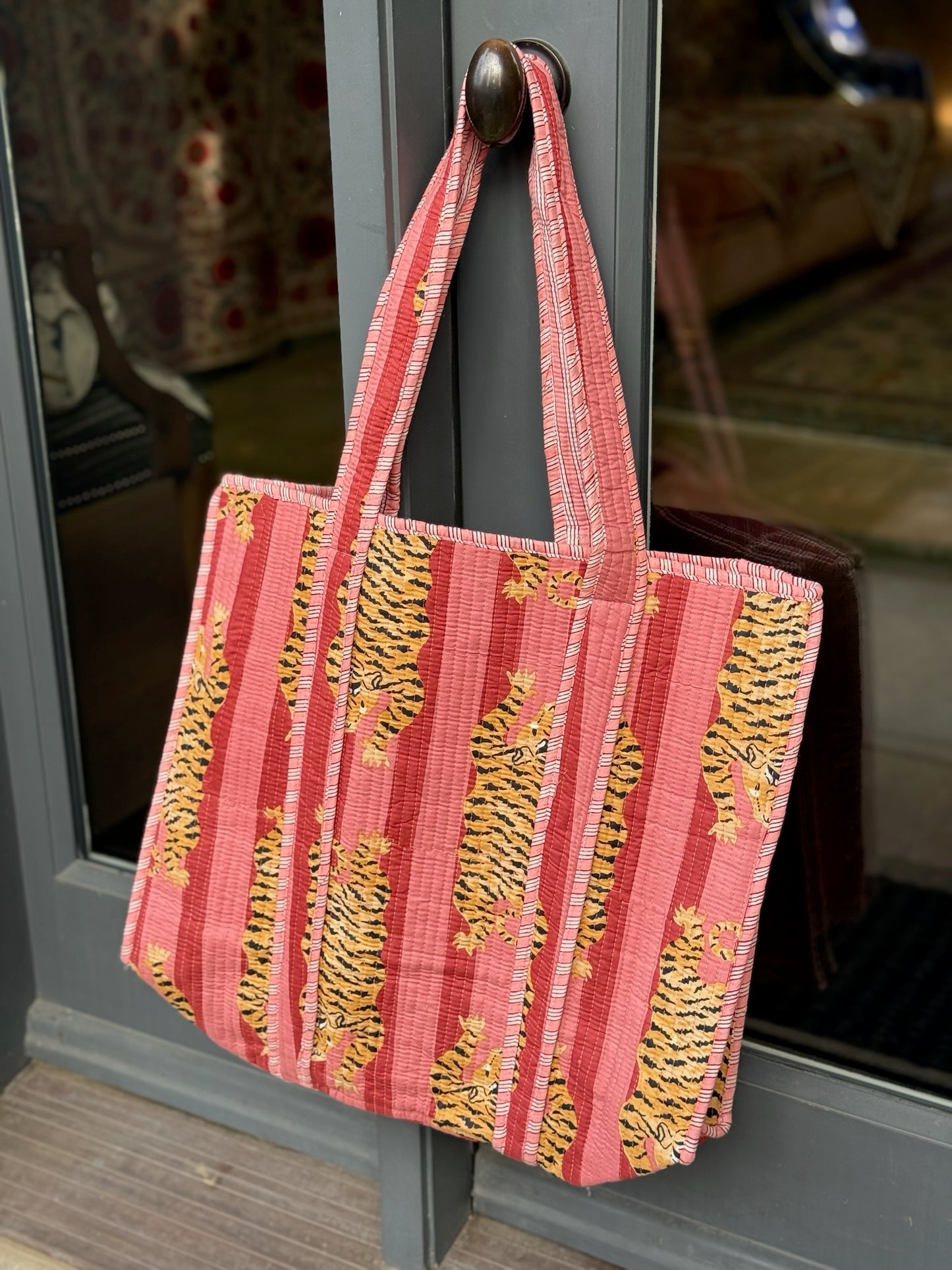 Dancing Tiger Pink Stripe