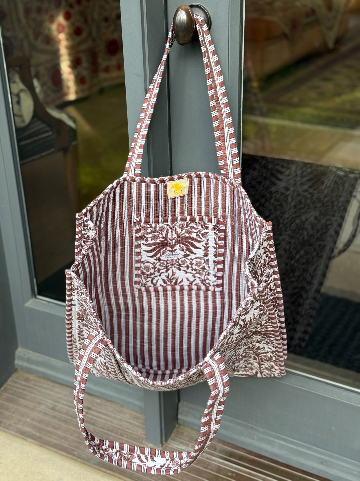 Wisteria - Plum Tote