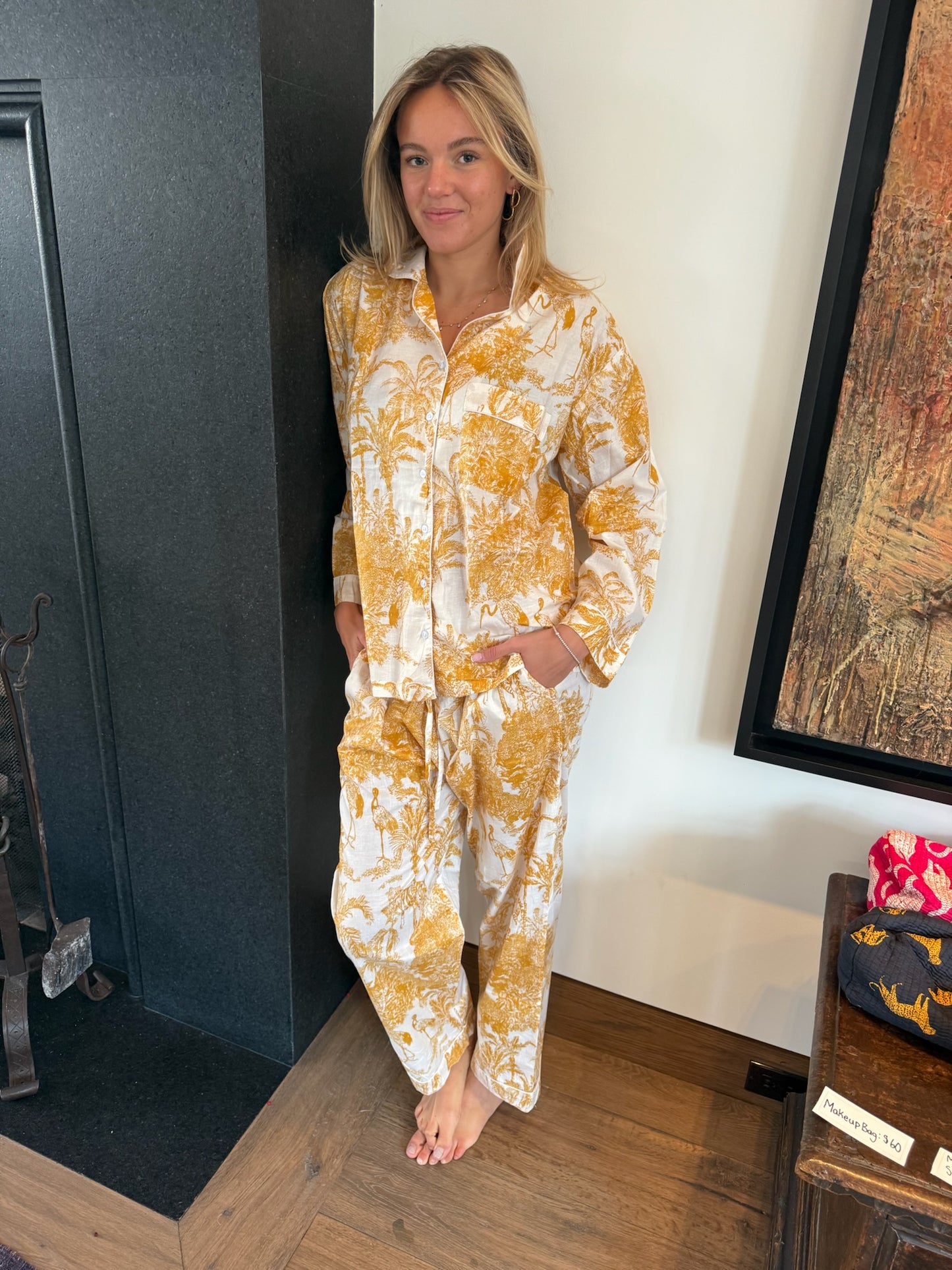 Porcelain Garden | Yellow: Long PJs