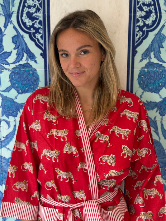 Tiger Print | Red