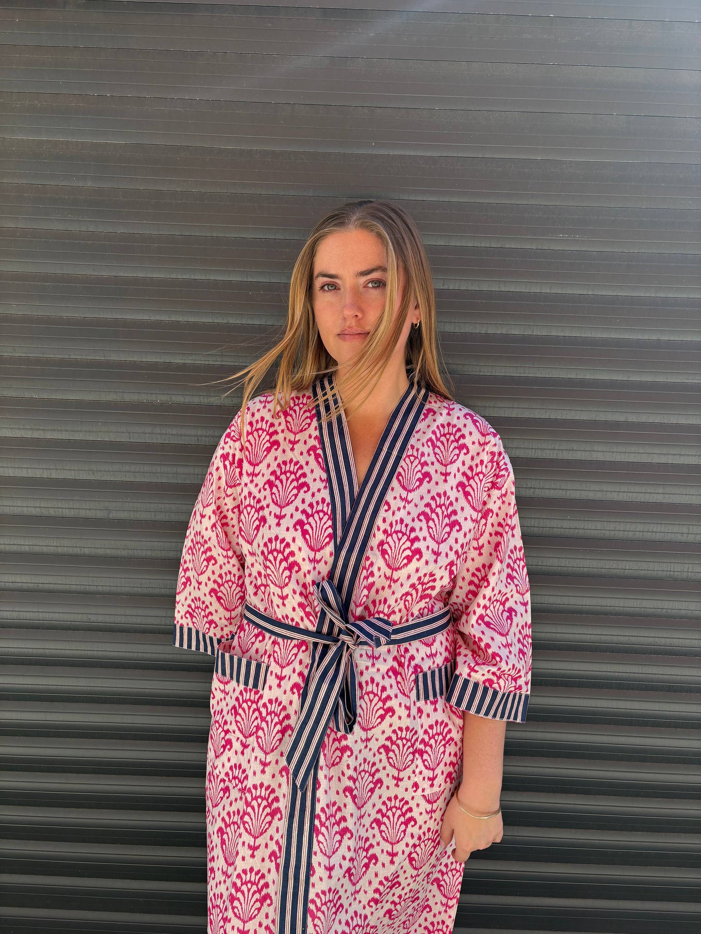 Pink Ikat