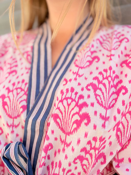 Pink Ikat