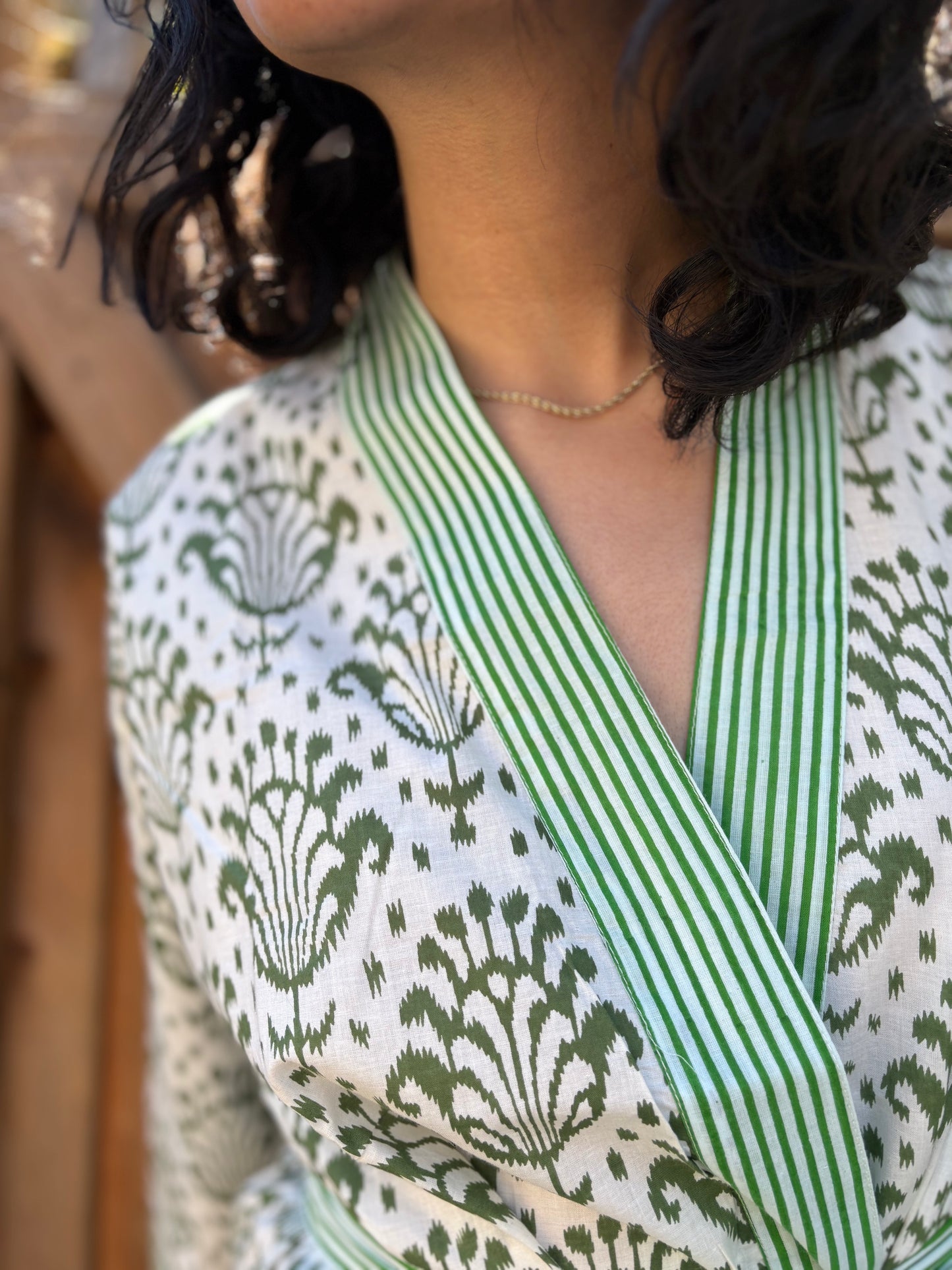 Green Ikat