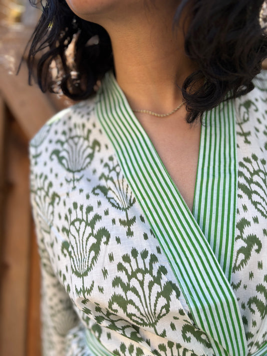 Green Ikat