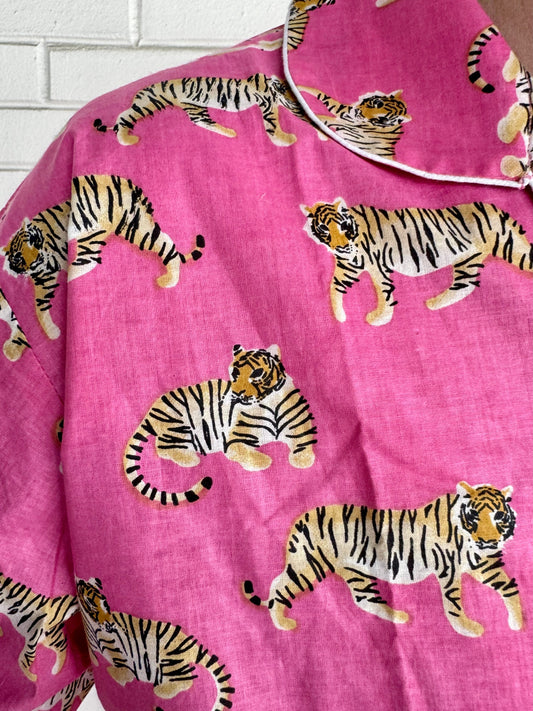Tiger Print | Pink - Imli.lifestyle