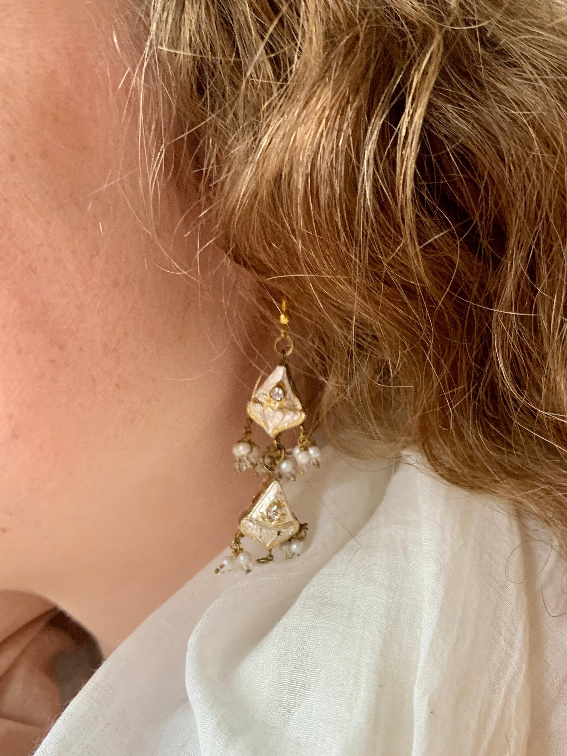 Artisan-Made Indian Lac Earrings - Imli.lifestyle