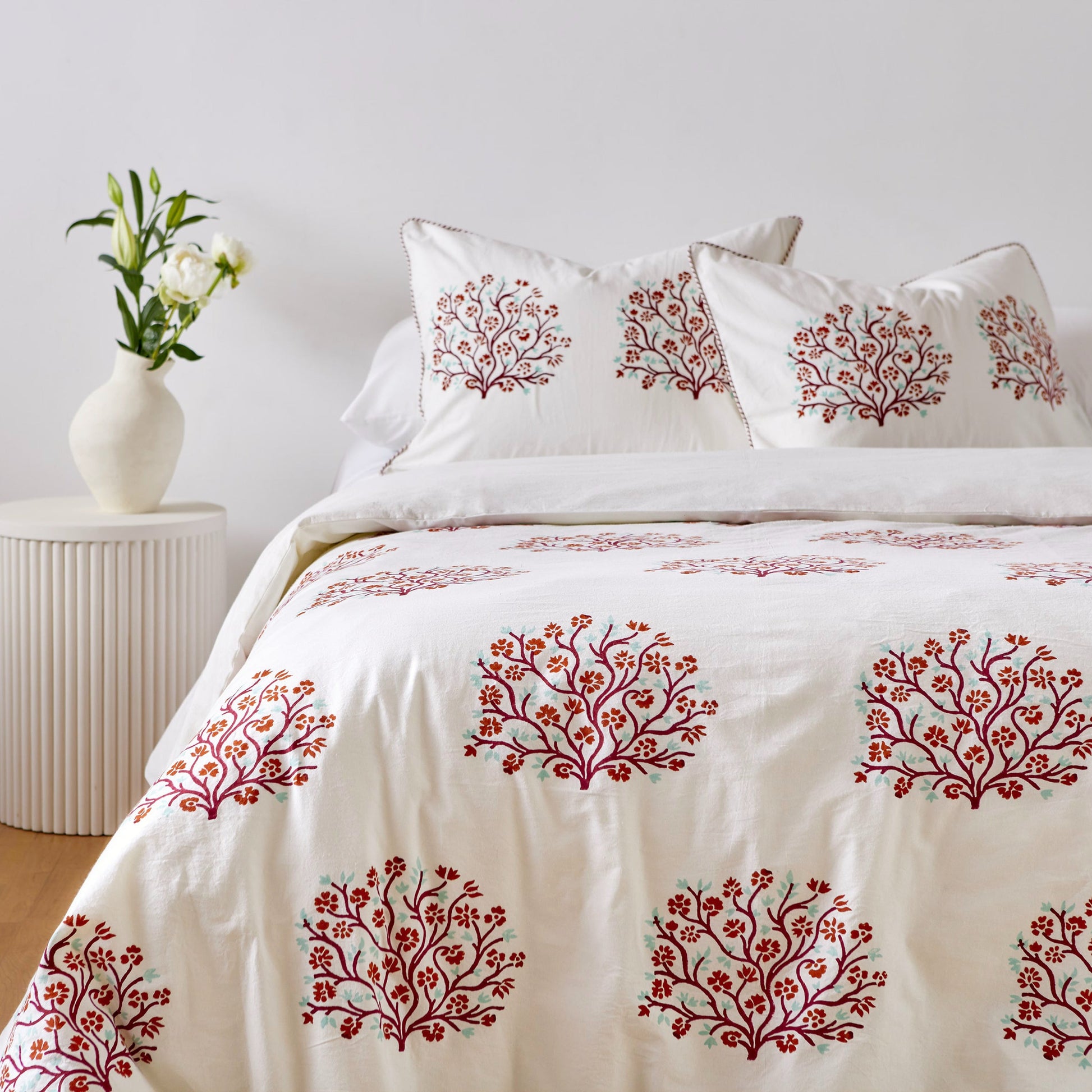 Coral Print Duvet Cover Set - Imli.lifestyle