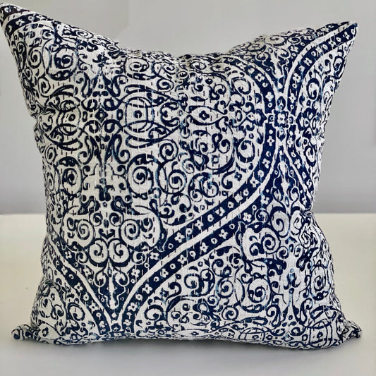 Hari Kantha Cushion Cover - Imli.lifestyle