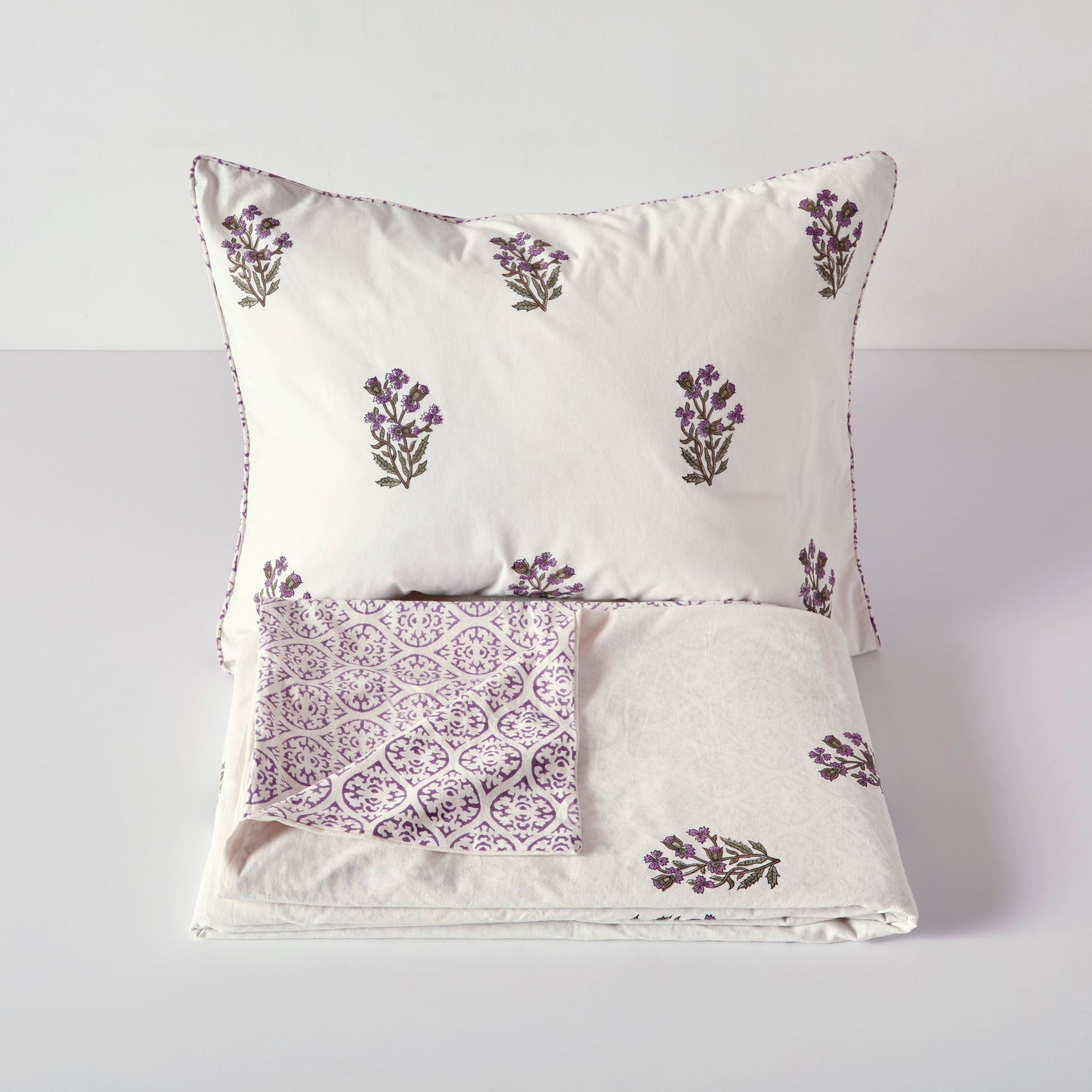 Thistle Print Duvet Cover Set - Imli.lifestyle