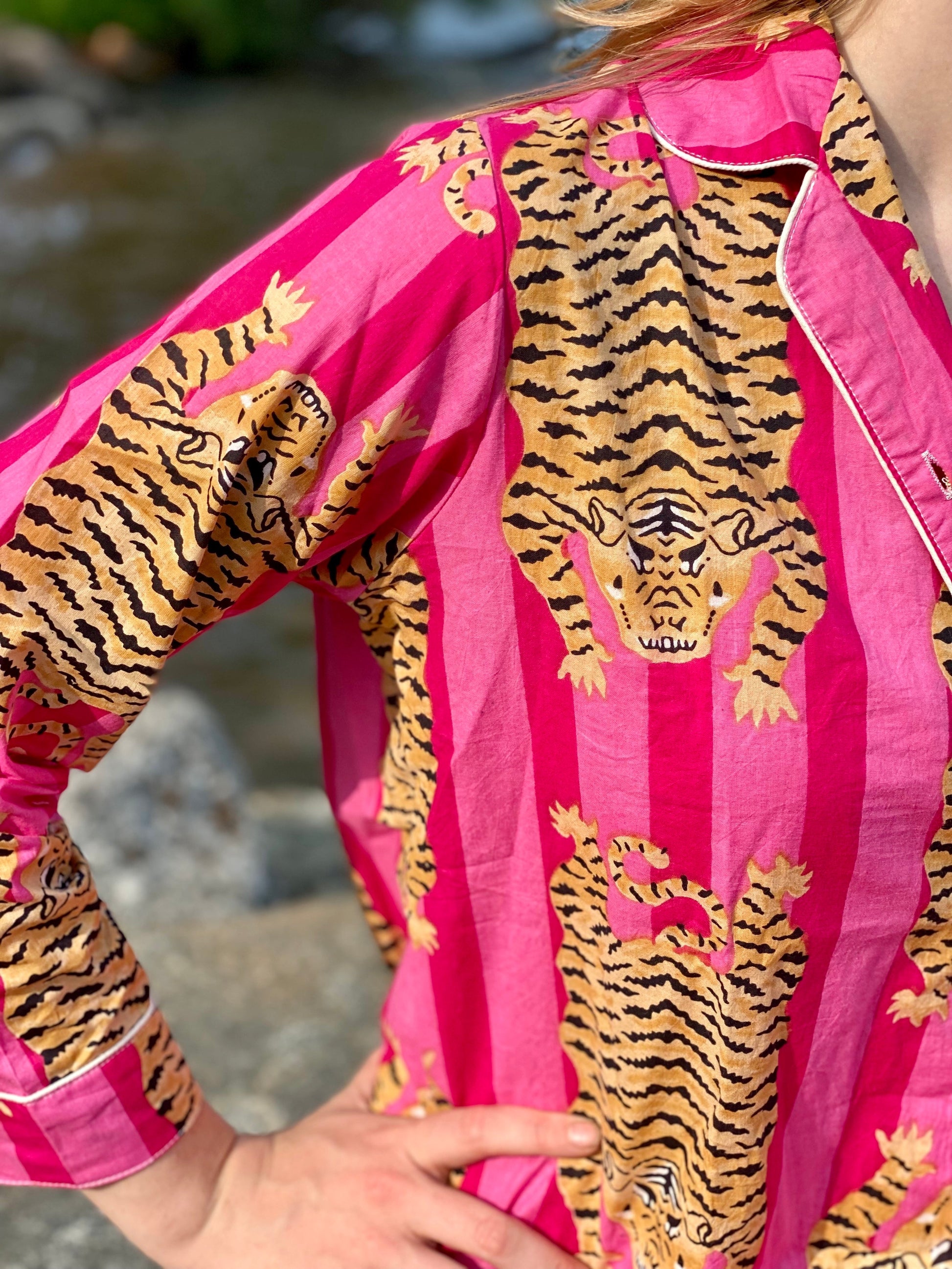 Tiger Tail Pink | Classic PJ - Imli.lifestyle
